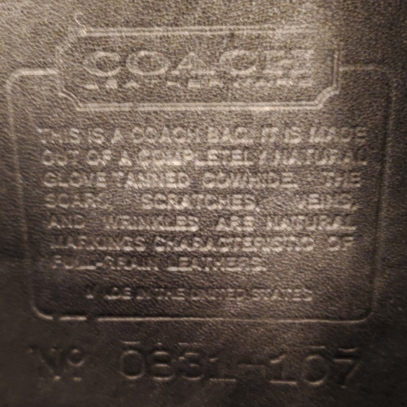 Vintage Coach shoulder bag pre-creed era - Picture 9 of 9